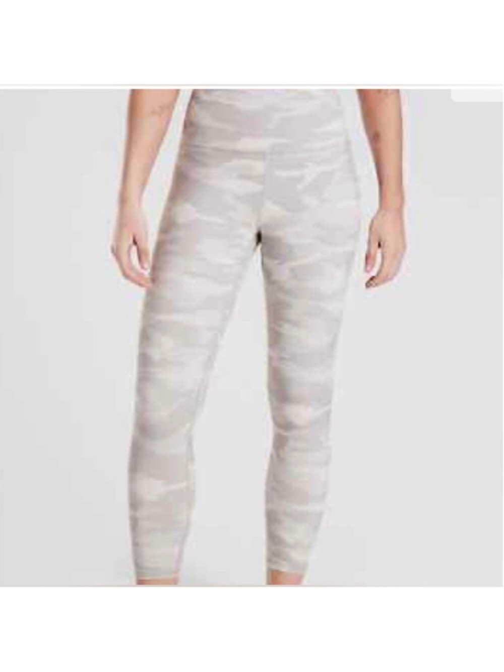 NWT Atheleta High Rise Elation Camo 7/8 Tight in Taupe